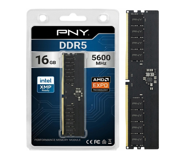PNY 16GB (1x16GB) 5600 CL40 DIMM DDR5 - 1539635 - zdjęcie 3